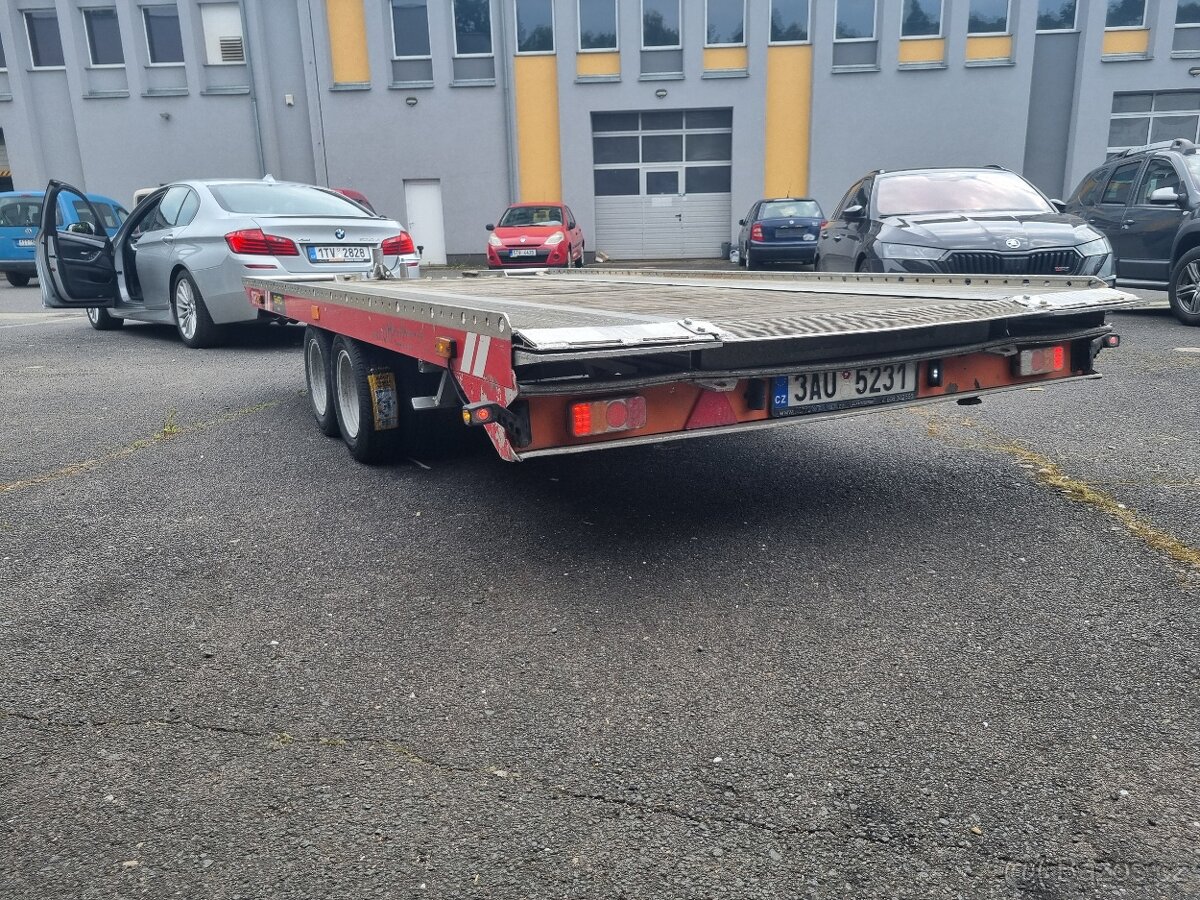 Sklopný Autopřepravnik Fitzel 480/2700 kg pronájem