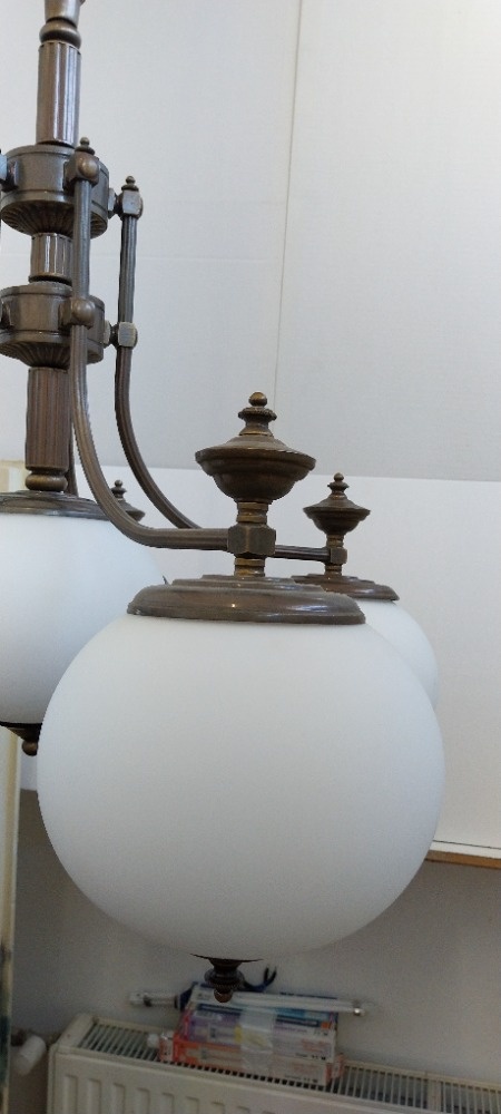 Mosazný lustr Magnat - 4