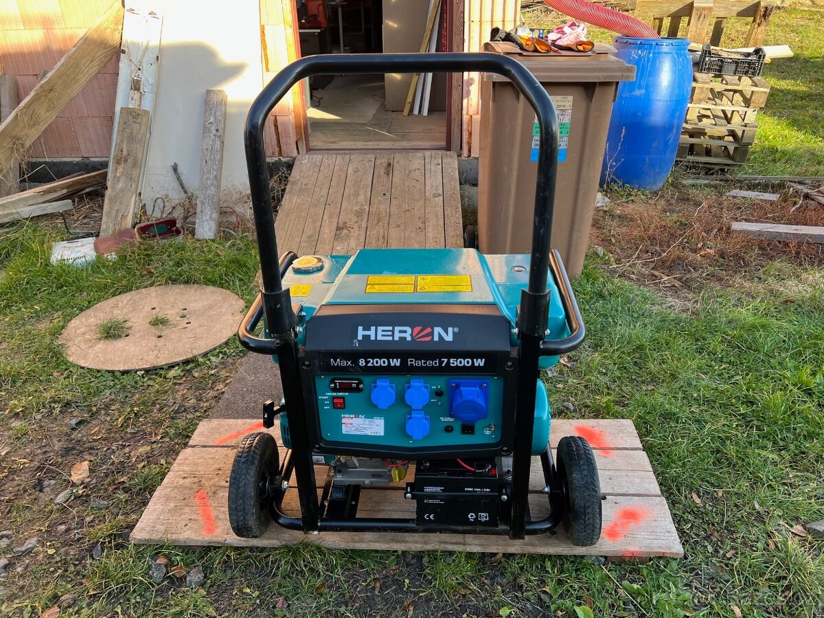 Elektrocentrála HERON 8896145, 17HP/8,2kW - 4