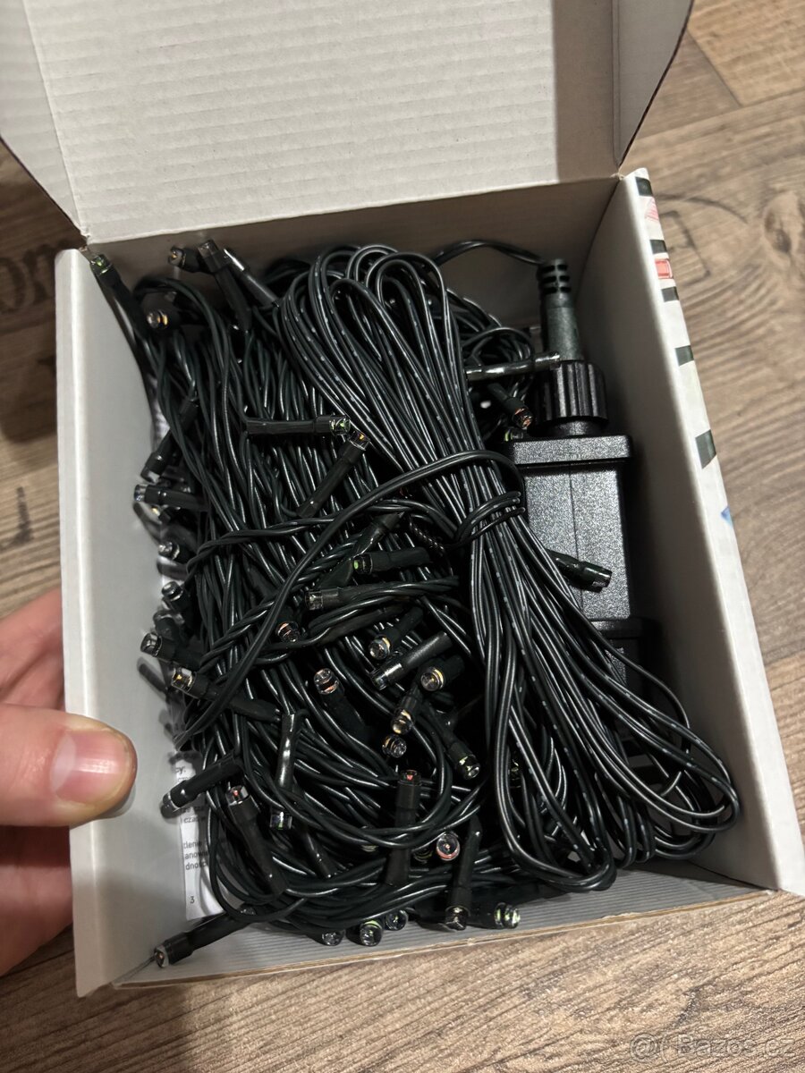 Vánoční světelný řetěz, 180 LED - 4