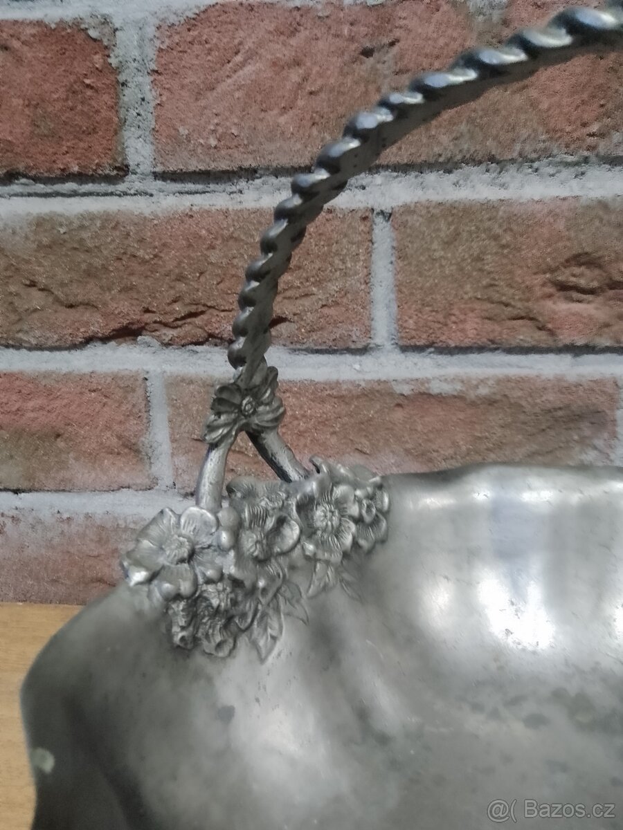 Cínový košík - 4