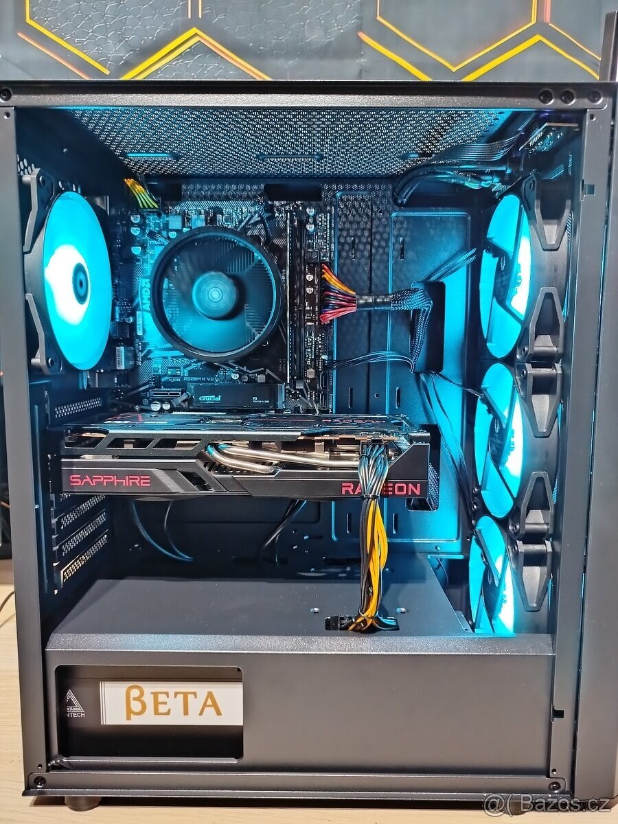 Herní PC RYZEN 7 5800X,RTX 3070,32GB RAM,1 TB SSD - 4