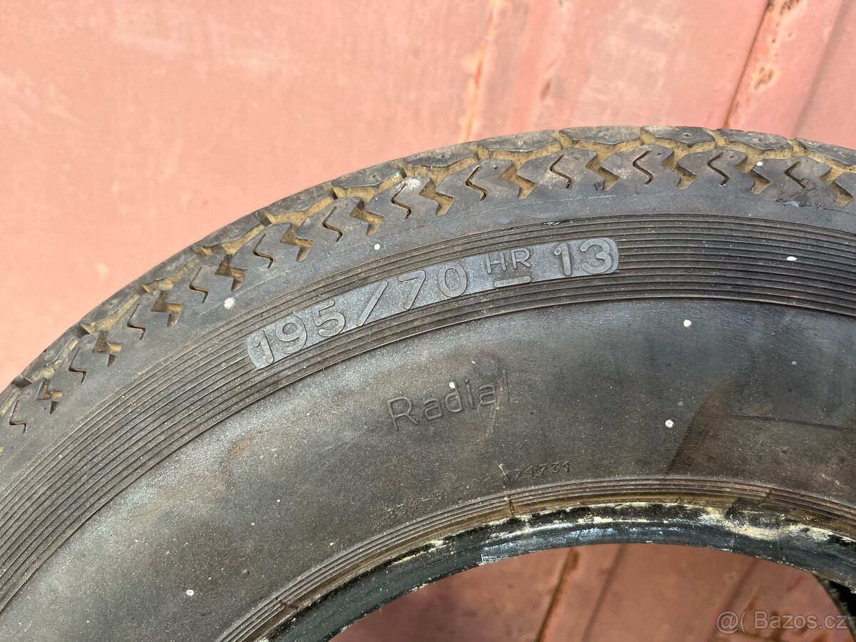 Pneu 195/70 R13 veterán, youngtimer - 4