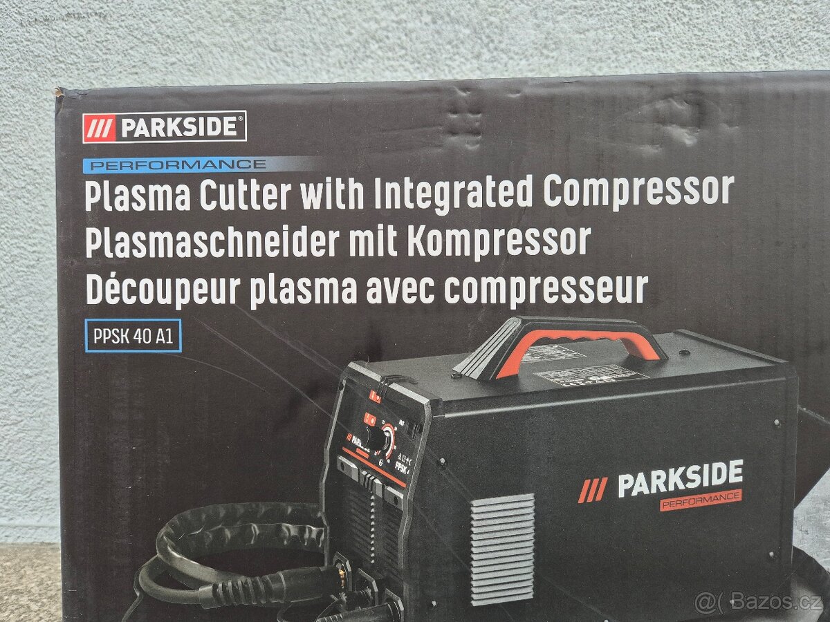Plazmová řezačka s integrovaným kompresorem Parkside PPSK 40 - 4