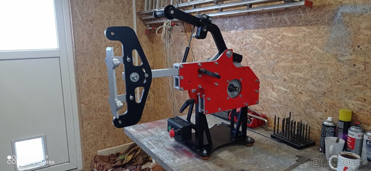 Pásová bruska,díly na stavbu - 4