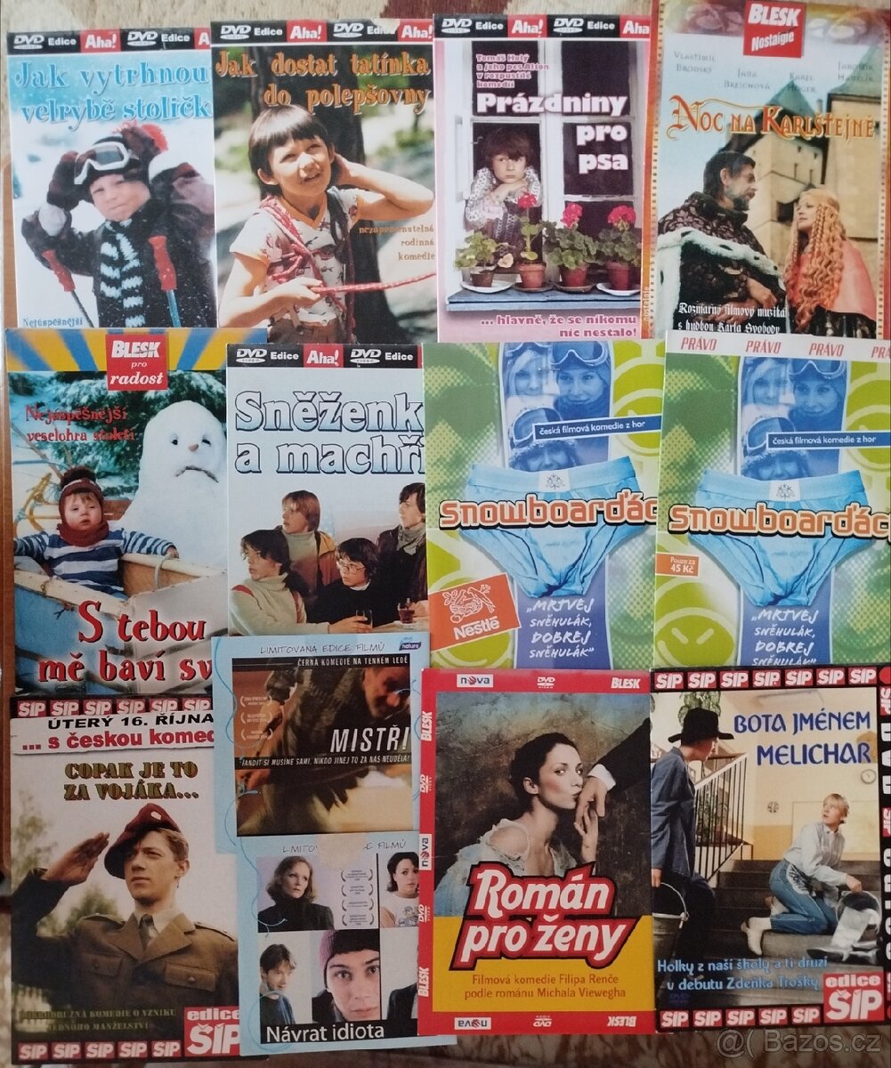 Filmy, pohádky,komedie,koledy na cd - 4