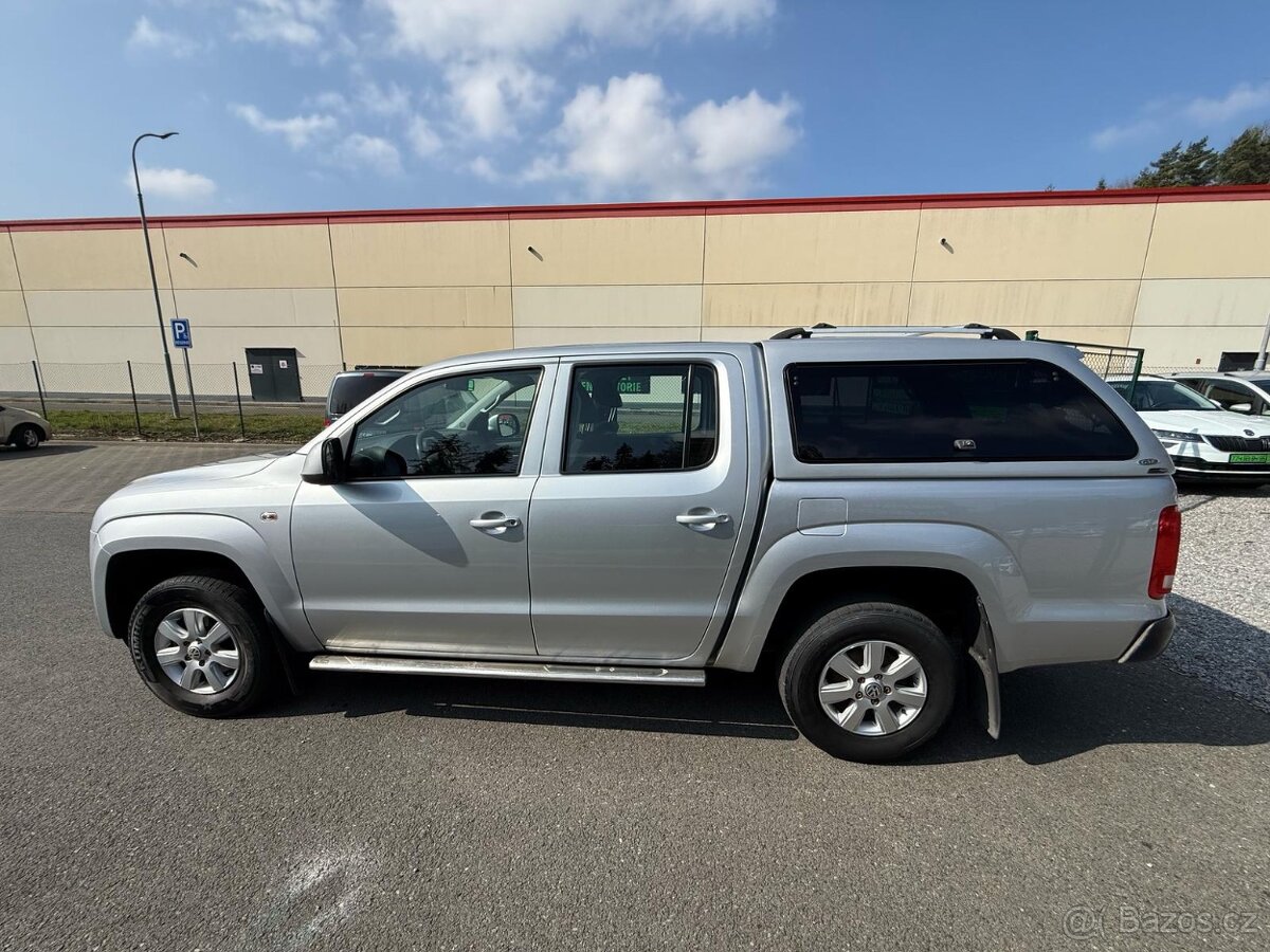 ►VW AMAROK 2,0 TDI 4x4 - TOP STAV, TOP KM, TAŽNÉ ◄