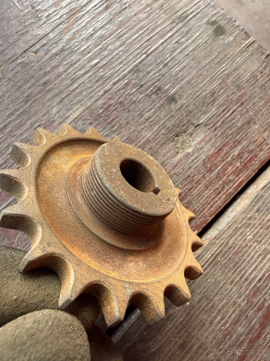 DKW 350 NZ - primární kolečko - 4
