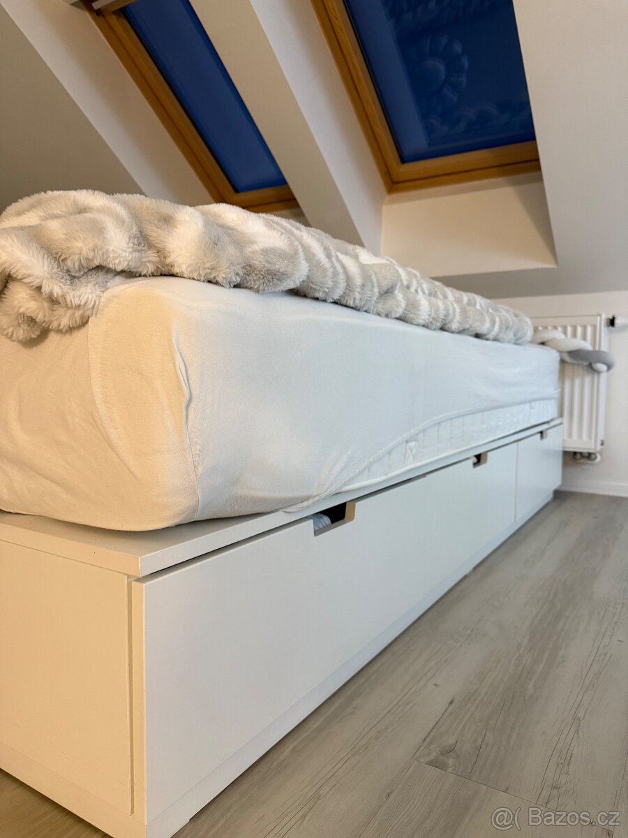 Postelový rám Nordli + matrace Hyllestad - 4