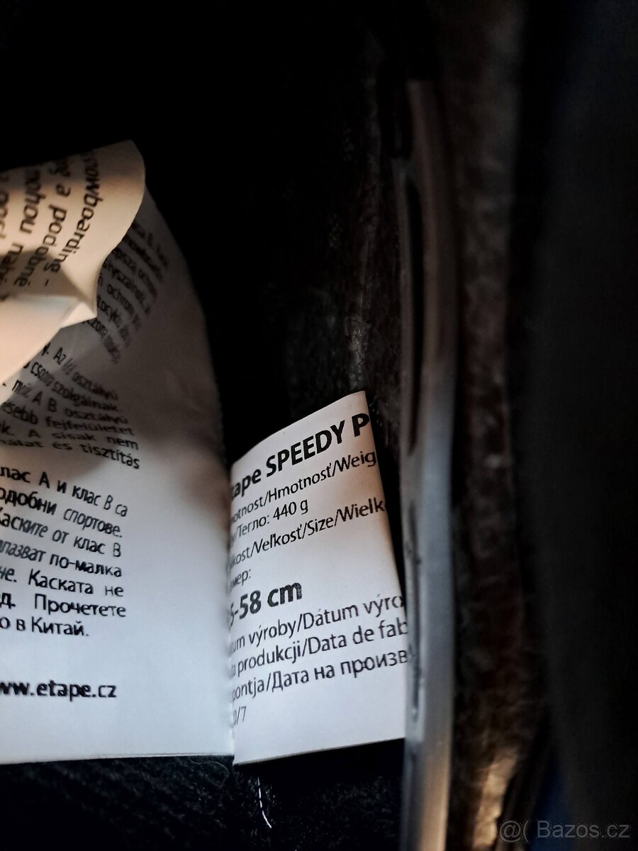 Dětská lyžařská helma Speedy Pro ETAPE vel. 55-58 - 4