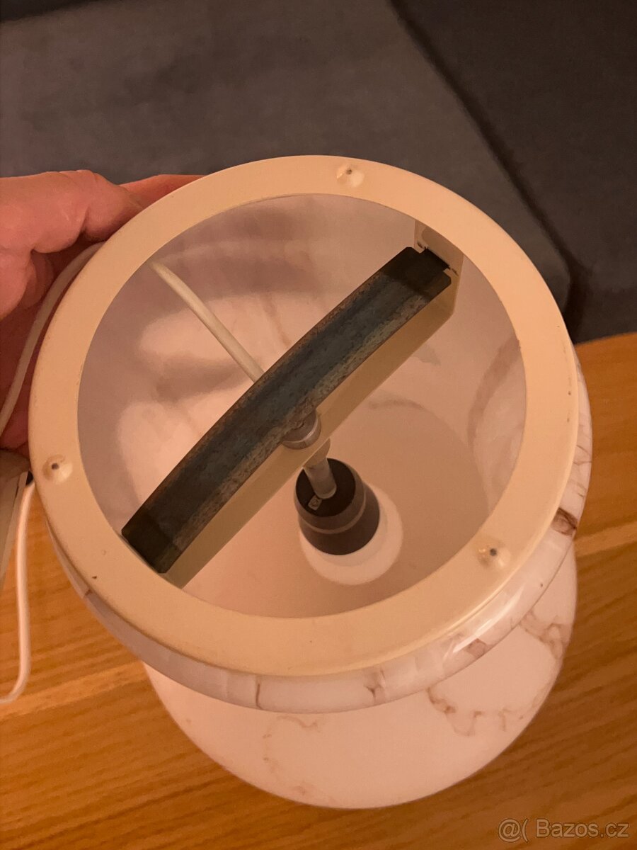 Osvětlovací sklo Ivan Jakeš retro lampa - 4