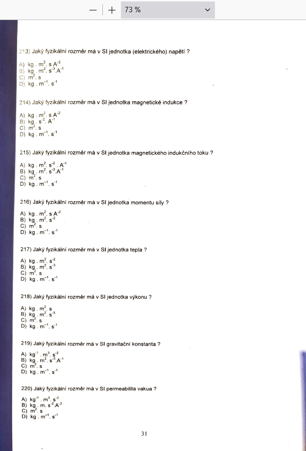 Soubor otázek na Farmaceutickou fakultu Hradec Králové - 4