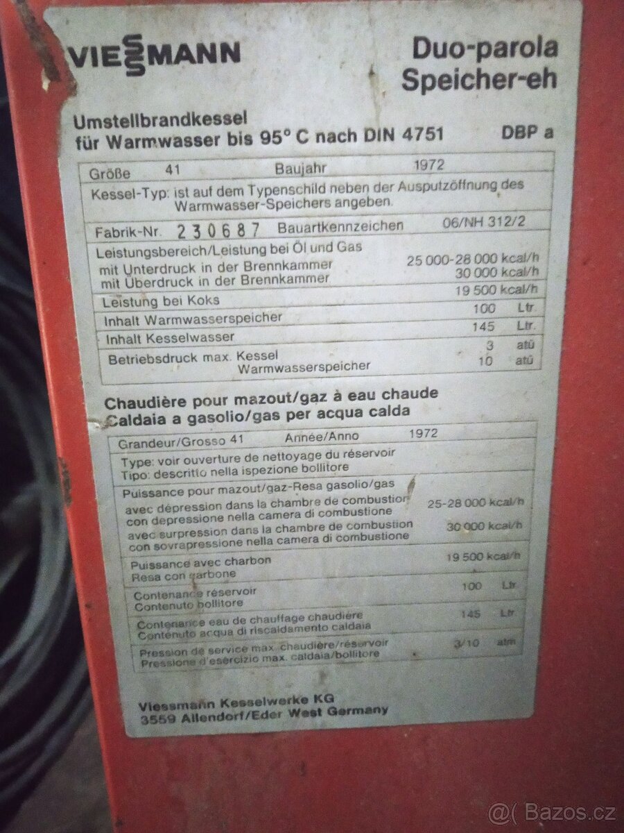 Kotel na plyn a topný olej - 4