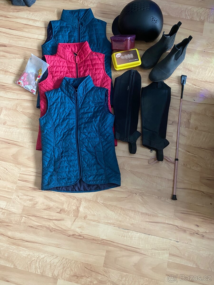 Prodám brusle + set na koně - 4