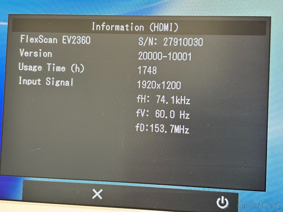 Bílé monitory EIZO, s odpočtem DPH: Set 24" a 22.5" - 4