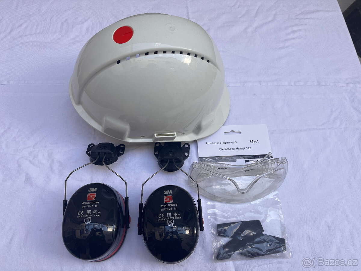 Ochranná přilba Peltor + příalušenství - 4