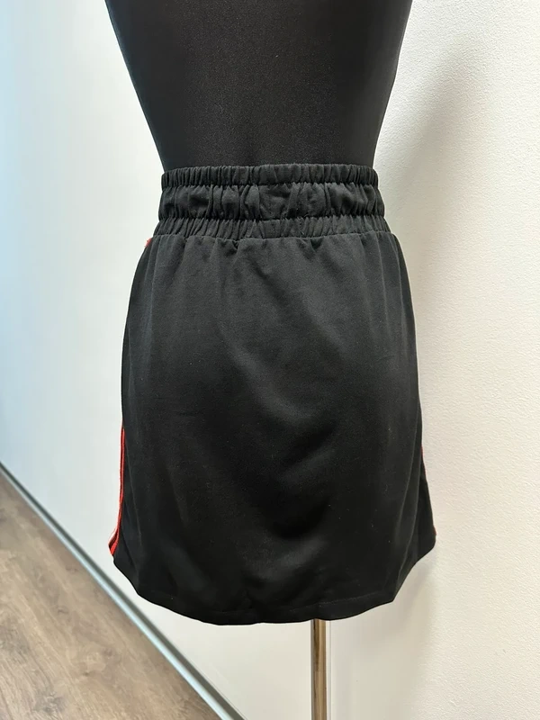 Černá bavlněná sukně - 4