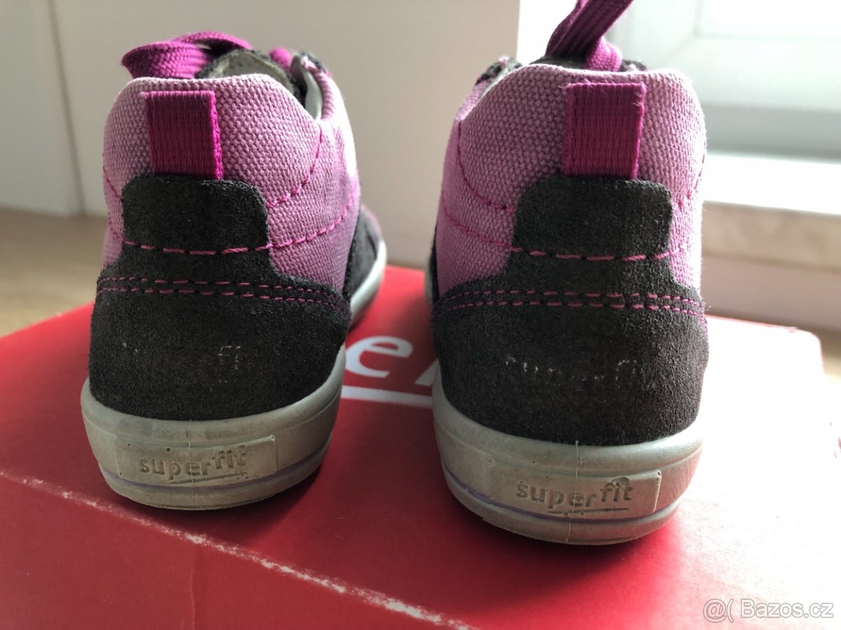 Celoroční kotníčková kožená obuv Superfit - 4