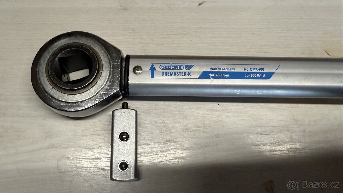 Momentový klíč GEDORE DREMASTER K 3/4″, 80-400 Nm - 4
