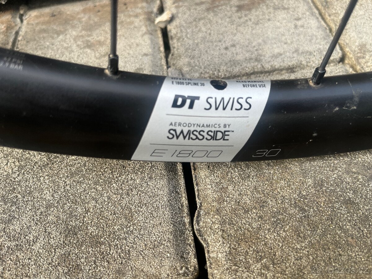 Gravel zapletená kola DT Swiss E1800, 30mm, DT Swiss 370, XD - 4