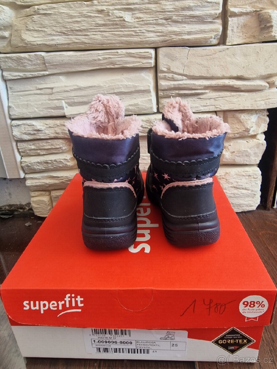 Dívčí sněhule Superfit CRYSTAL GORE-TEX,
Vel. 25 - 4