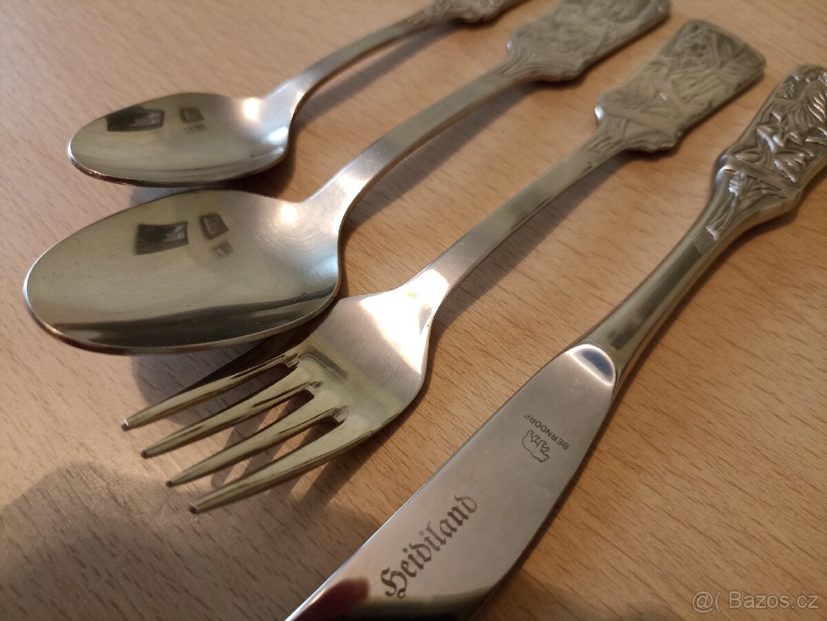 Nicro Berndorf lžíce lžička vidlička nůž příbory - 4