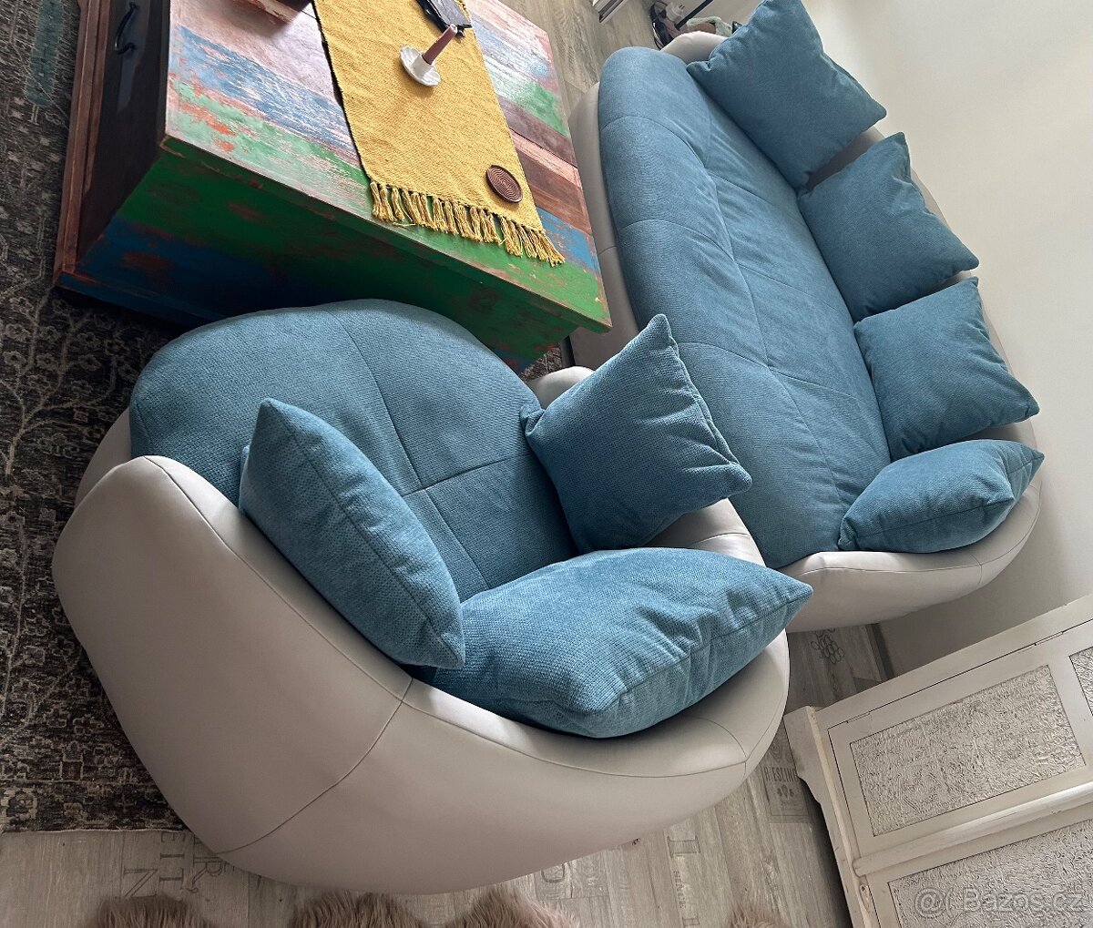 Sedací souprava oválná - 4