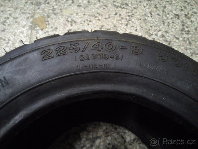 Pneu na čtyřkolku 9" - 4