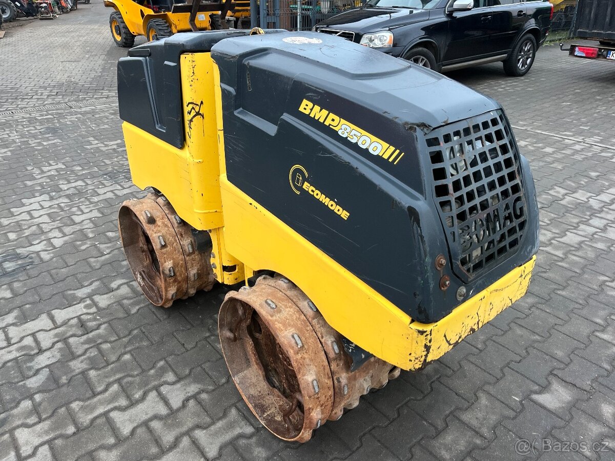 Vibrační válec jezkovy Bomag BMP 8500, 405mth, Wacker Neuson - 4