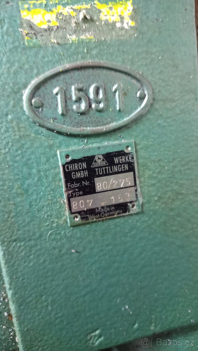 CHIRON – průmyslová sloupová vrtačka - 4