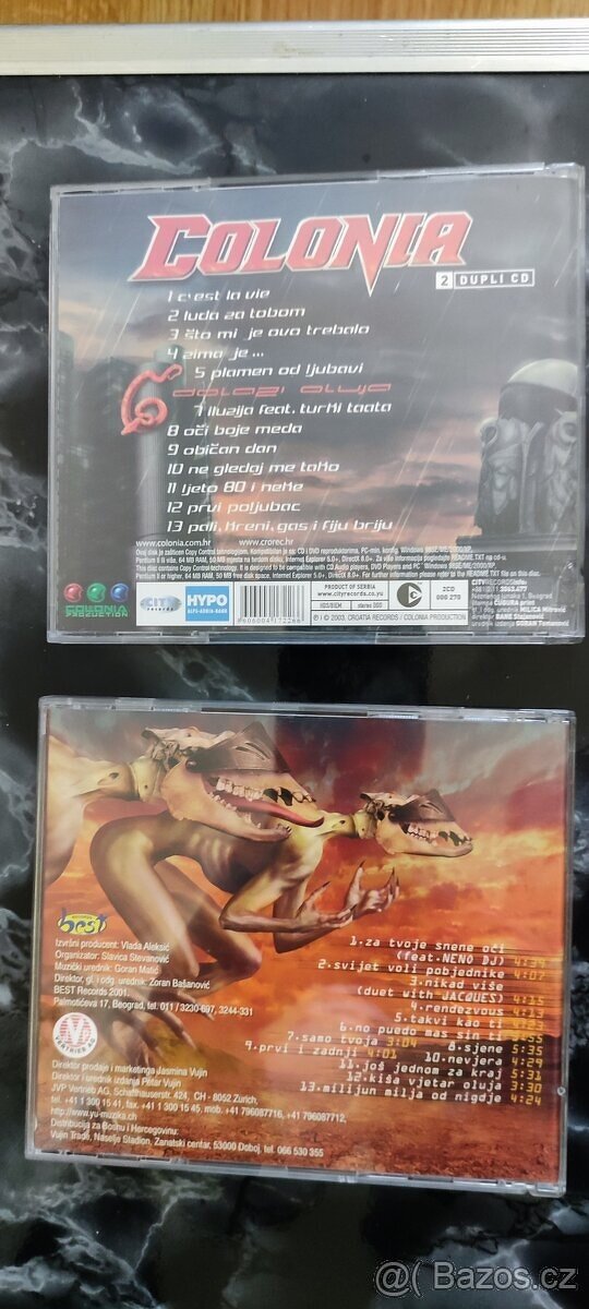 Prodám CD Karma a Colonia - 4