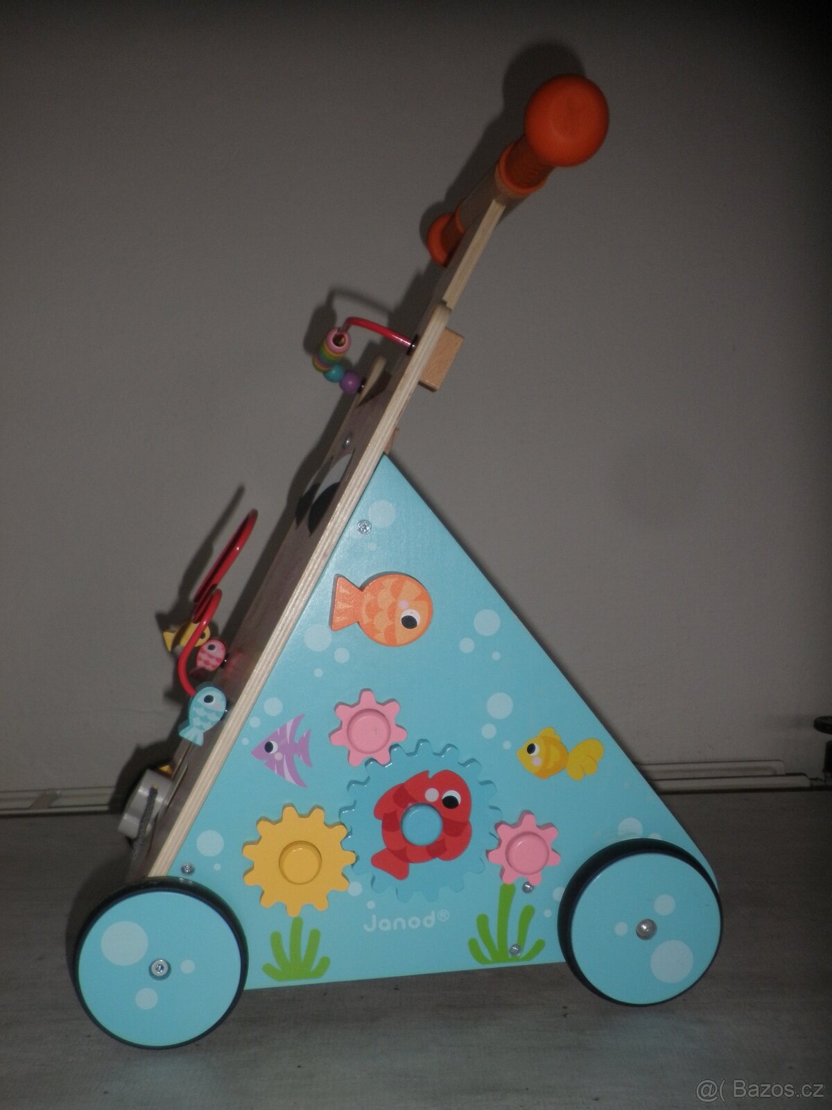 Dětské chodítko s interaktivní hračkou Janod - 4