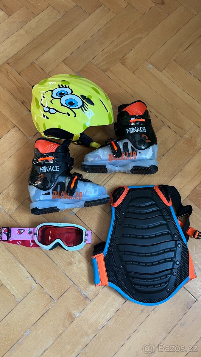 Dětské lyže Elan U-Flex explore pro 100 cm + doplňky - 4