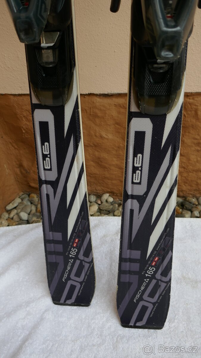 LYŽE FISCHER VIRON 6.6 165CM/LYŽÁKY SALOMON 28 - 4