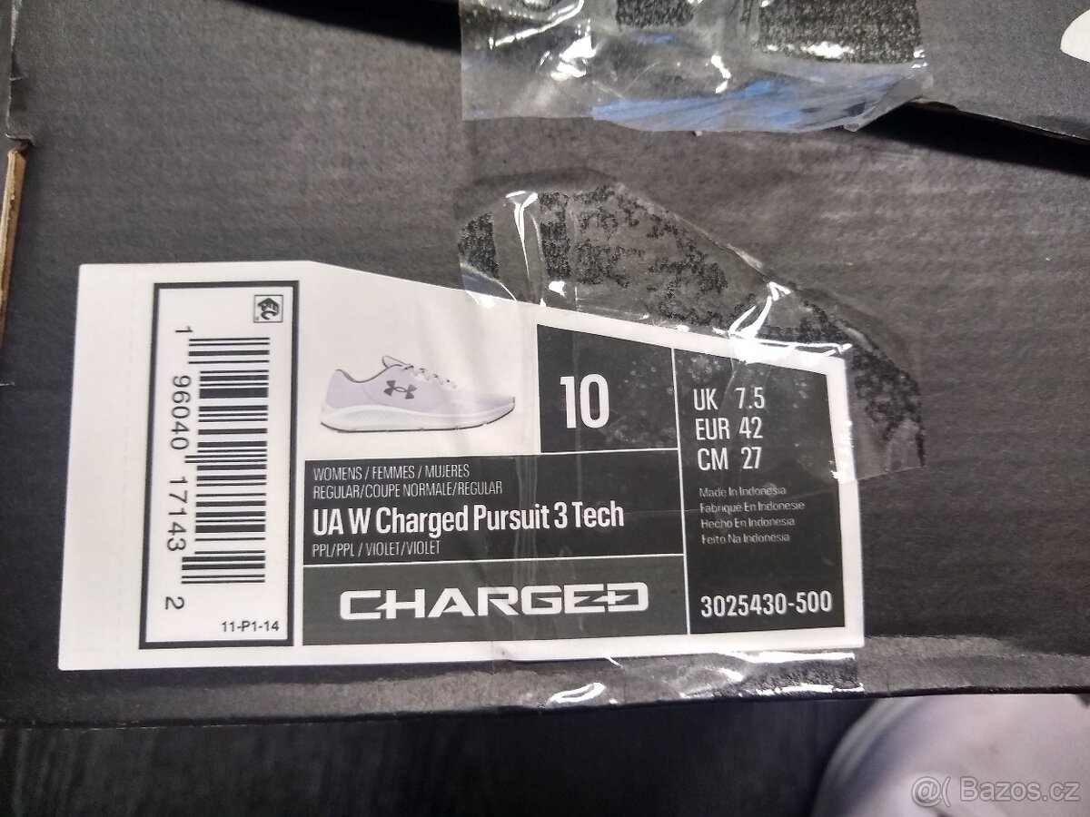 Boty Under Armour Charged Pursuit 3 Tech vel 42 - 4