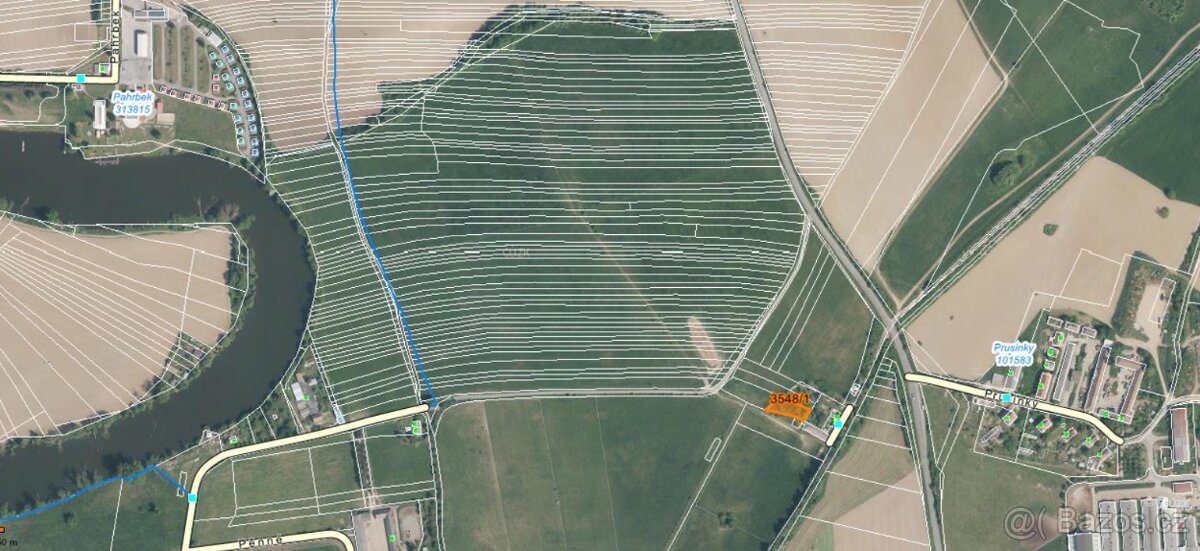 Prodej celého pozemku Pěnné 2144 m² - 4