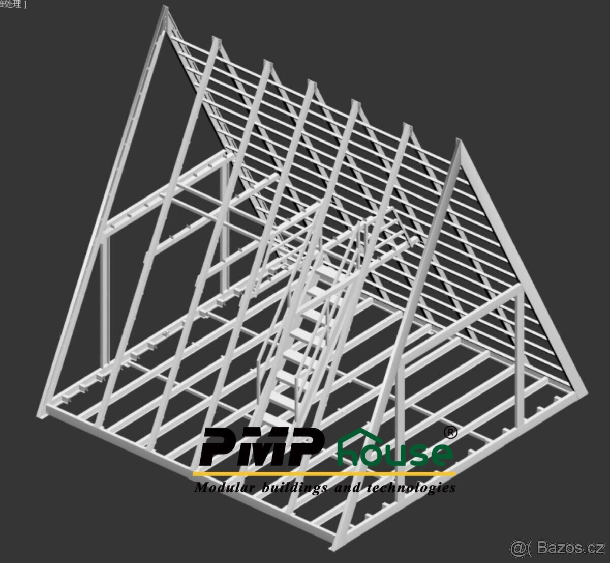 A - FRAME dům z ocelové konstrukce - 4