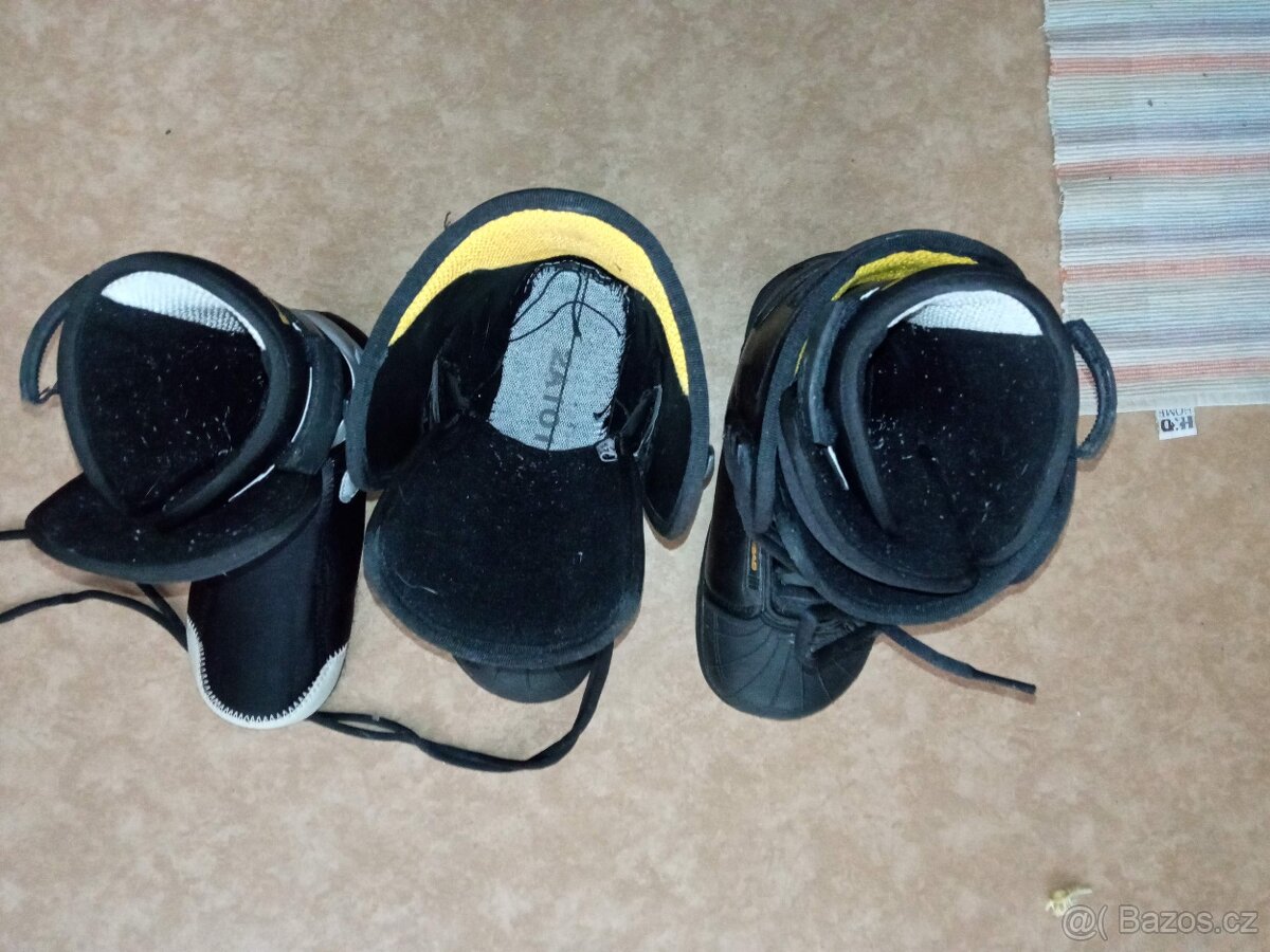 dětské boty na snowboard 23,5cm - 4