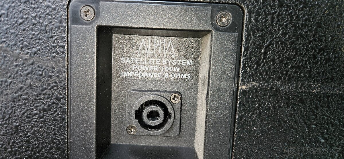 KOMPLETNÍ audio sestava ALPHA Satellite system - 4