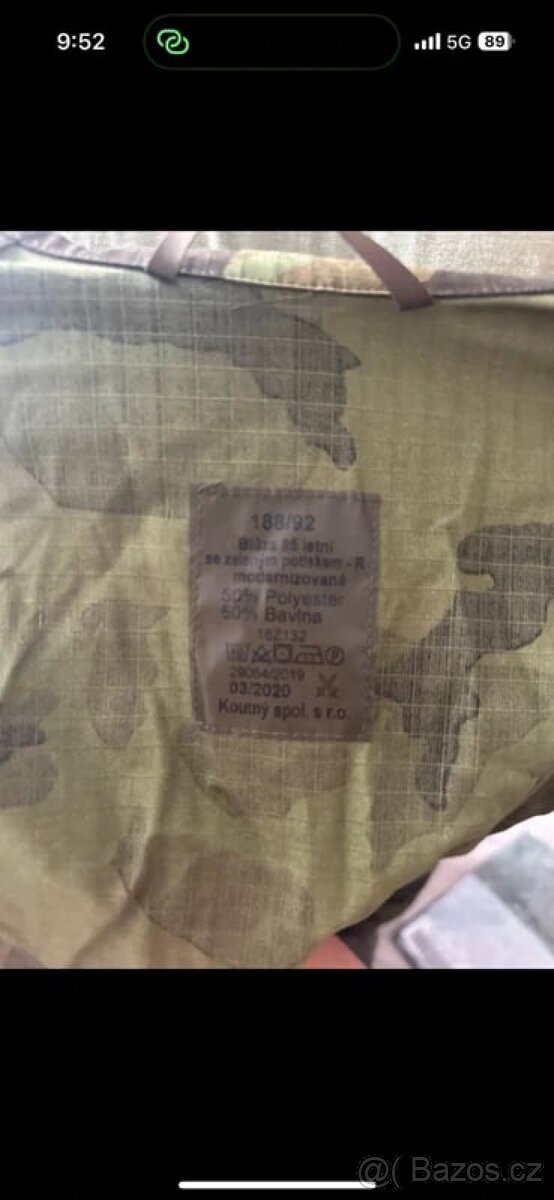 Army vojenská blůza a kalhoty - 4