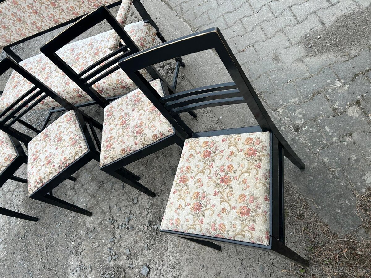 Stará lavice a židle - 4