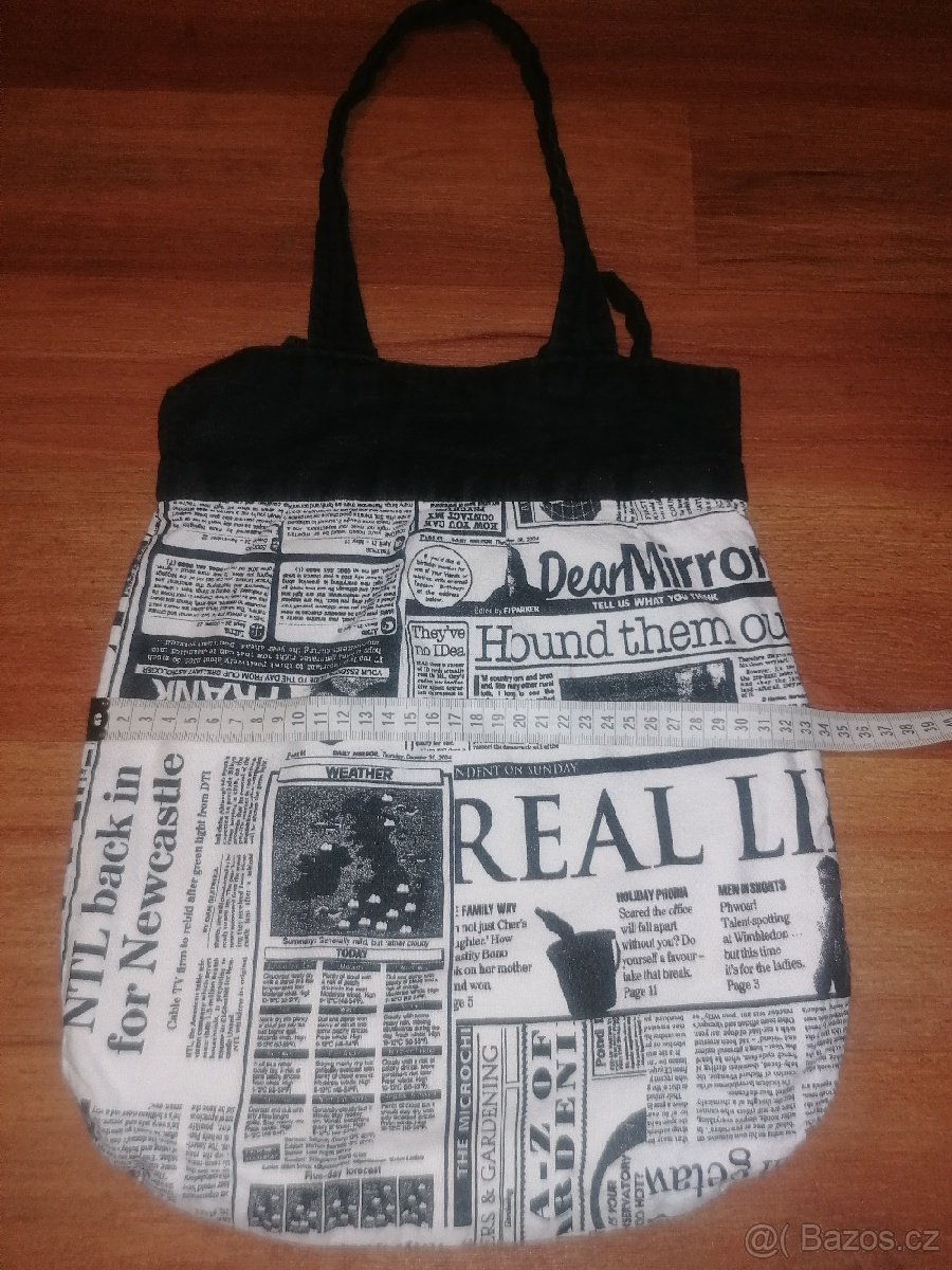 Látková kabelka handmade - 4