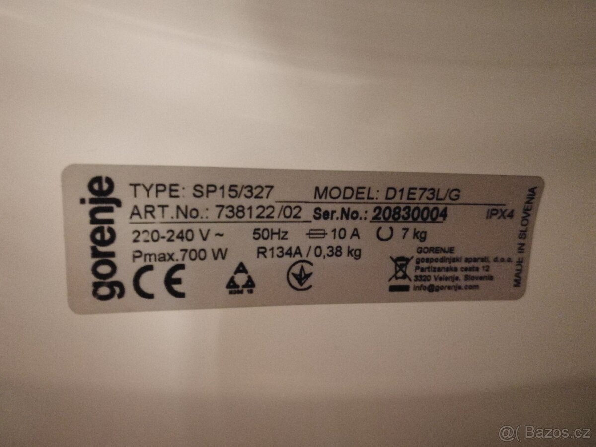 Gorenje sušička A+++ - 4