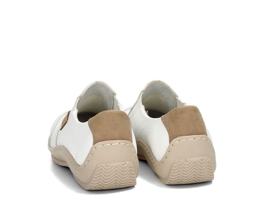 Bílé polobotky Rieker vel. 41 - 4