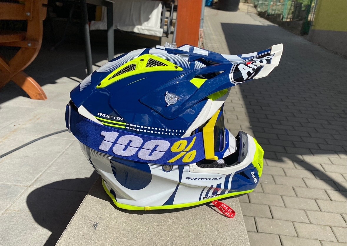 Motokrosová helma Airoh aviator - 4