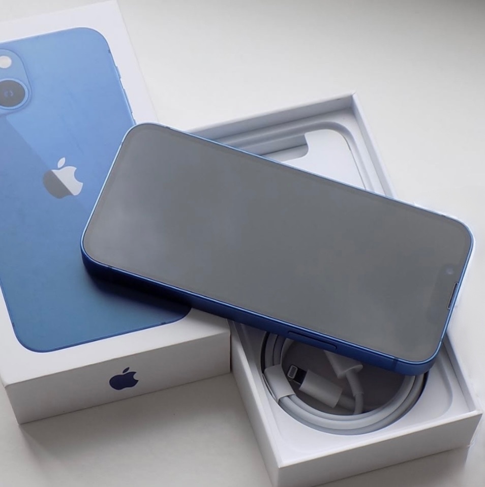 iPhone 13 Mini Blue BATERIE 100% TOP - 4