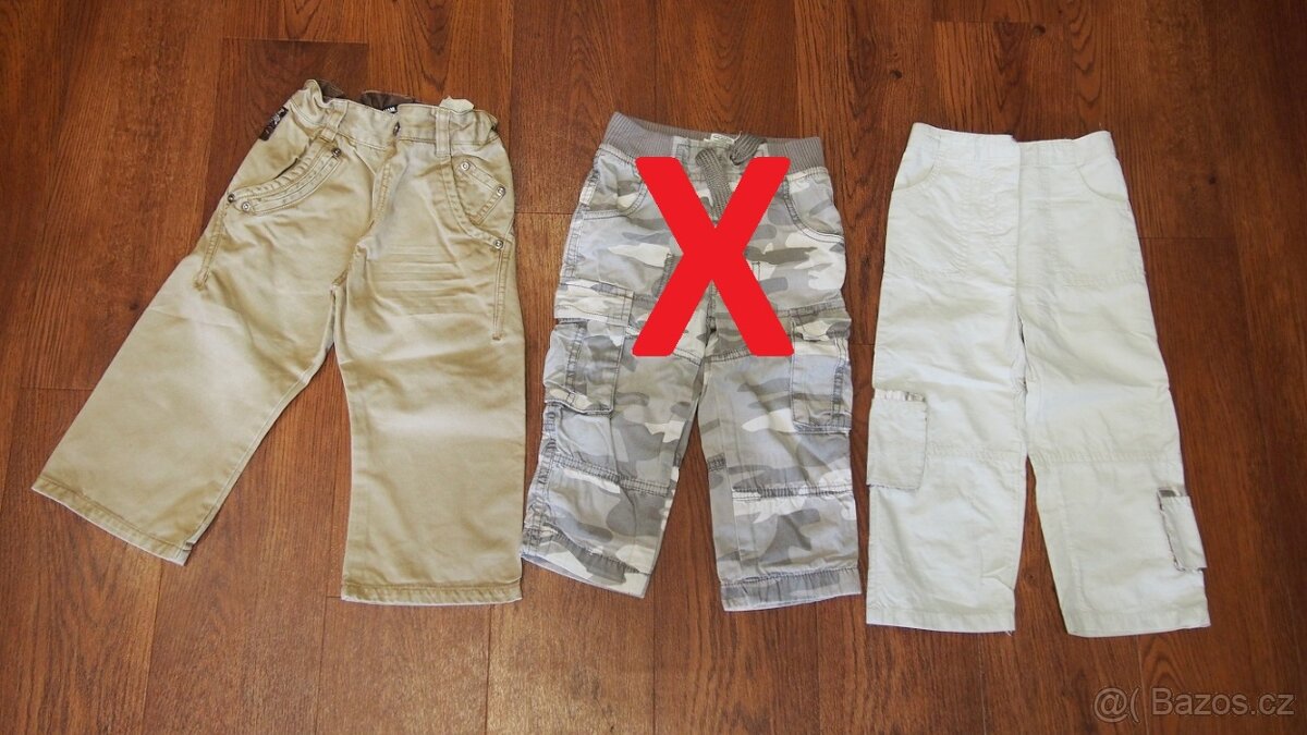 3x kalhoty vel.92 - 4