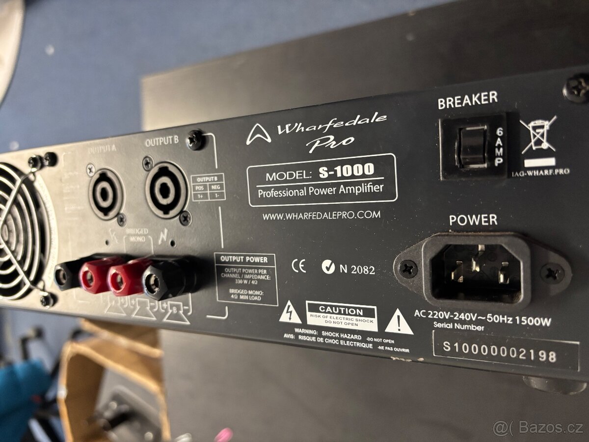 JBL Control 29AV-1 + zesilovač Wharfedale Pro S-1000 - 4