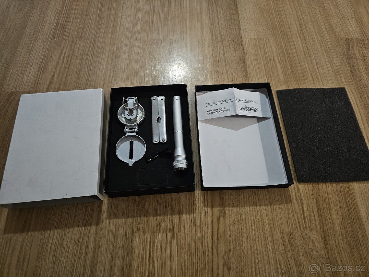 Dárková sada, Kompas, Kleště, Svítilna - 4