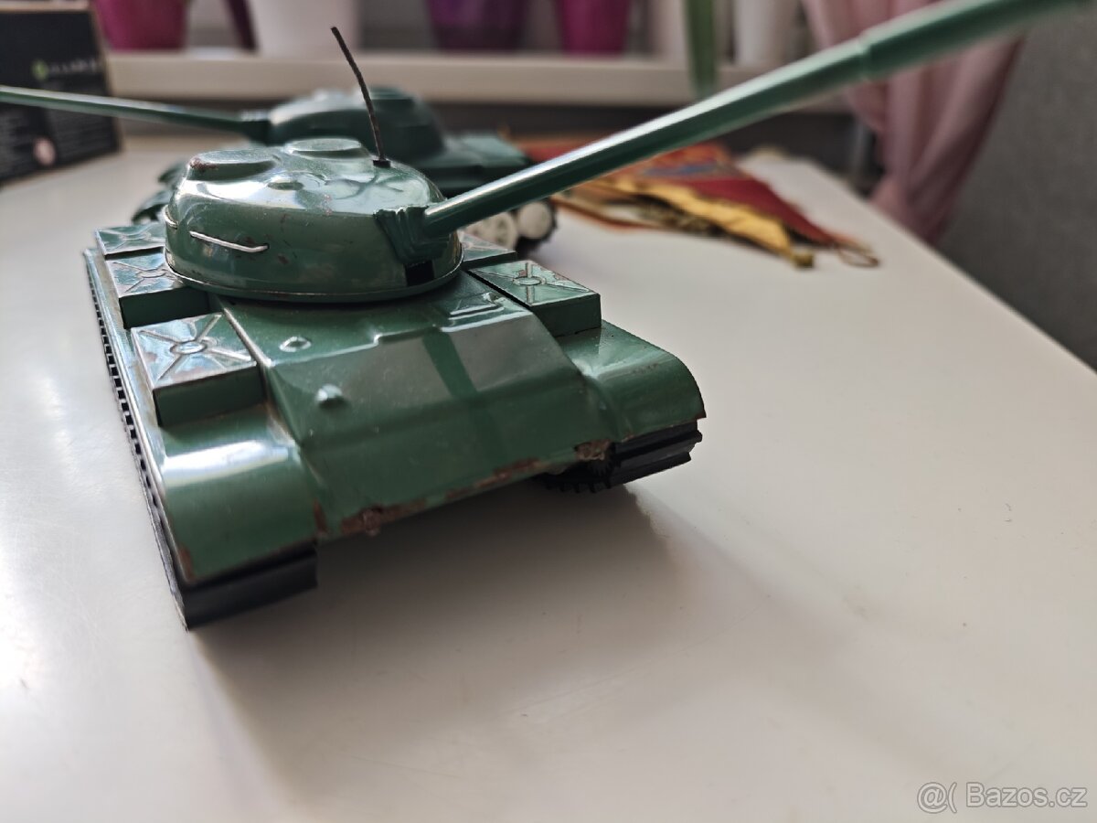 Stará retro hračka , tank ites - 4